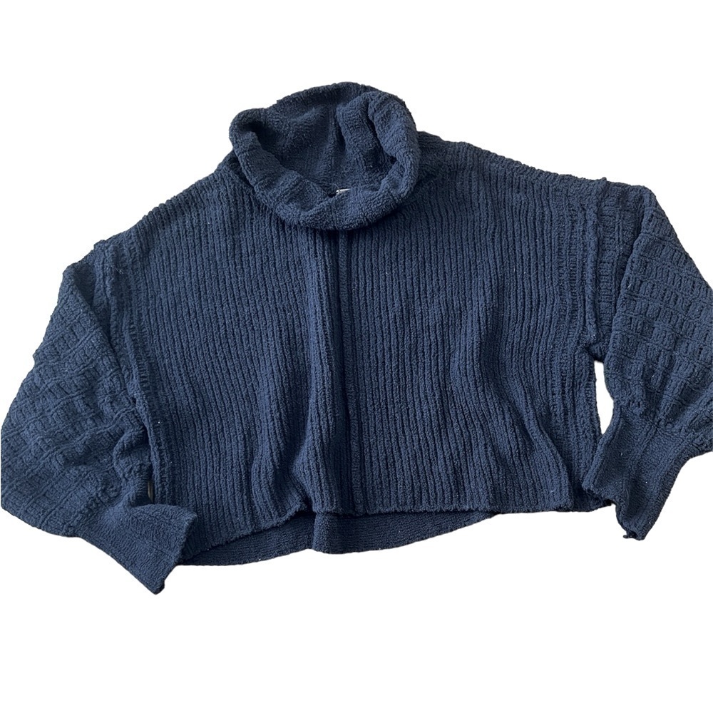Free People Be Yours Pullover Cropped Cowl Neck